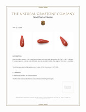 5.35 Ct. Coral from Australia Appraisal