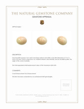 3.62 Ct. Cabochon Coral from Australia Appraisal