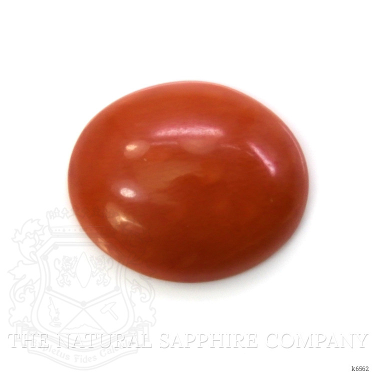 4.27 Ct. Cabochon Coral from Italy