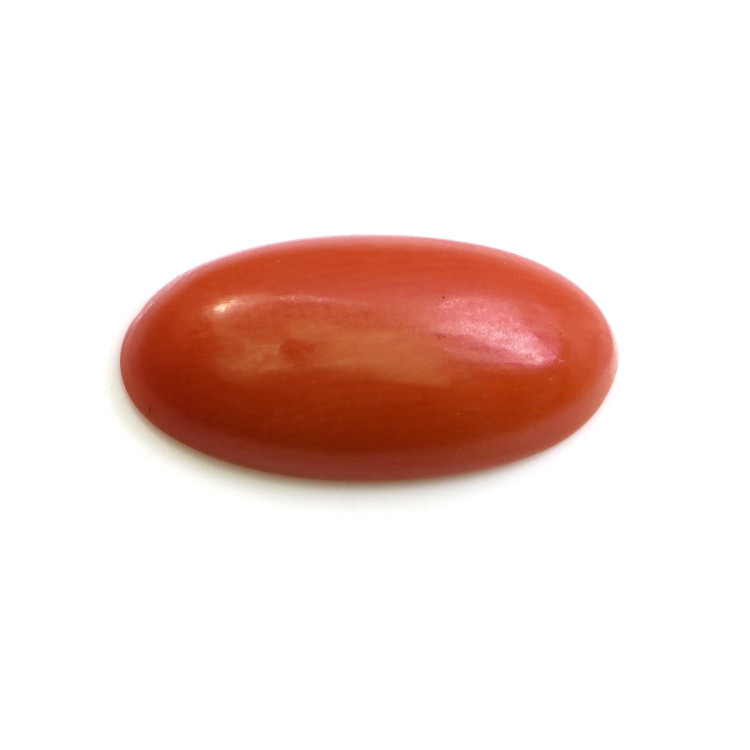 3.52 Ct. Cabochon Coral from Italy