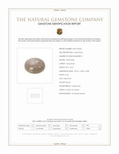 24.21 Ct. Cabochon Moonstone from Ceylon (Sri Lanka) Scan Report