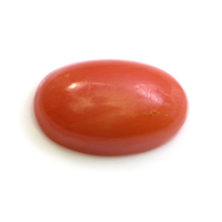 3.15 Ct. Cabochon Coral from Italy Video