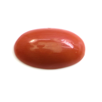 3.13 Ct. Cabochon Coral from Italy Video