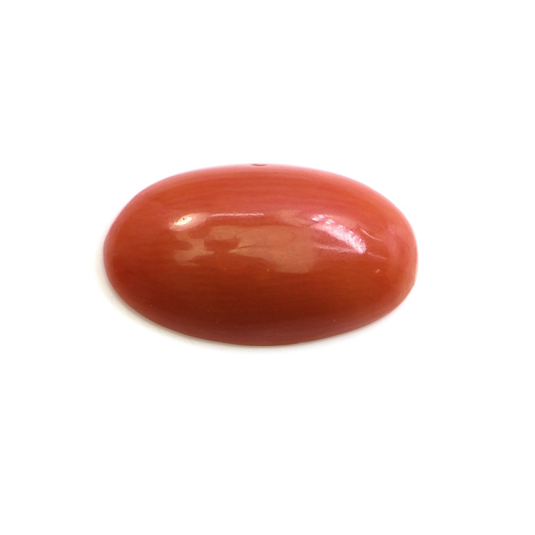 3.13 Ct. Cabochon Coral from Italy
