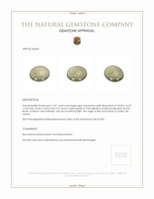 11.81 Ct. Grey Cabochon Moonstone from Ceylon (Sri Lanka) Appraisal