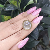 11.81 Ct. Cabochon Moonstone from Ceylon (Sri Lanka) Life Style