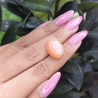 14.30 Ct. Cabochon Moonstone from Ceylon (Sri Lanka) Life Style