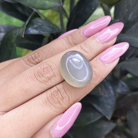 33.32 Ct. Cabochon Moonstone from Ceylon (Sri Lanka) Life Style