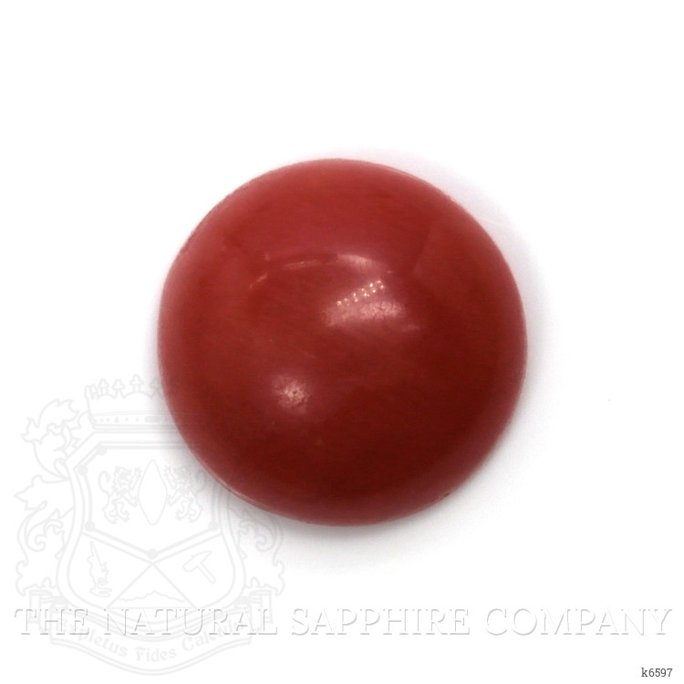 3.05 Ct. Cabochon Coral from Malaysia