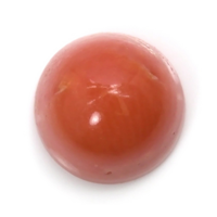 2.62 Ct. Cabochon Coral from Malaysia Video