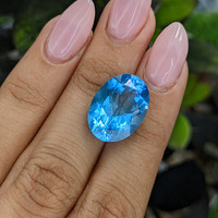 14.53 Ct. Topaz from Ceylon (Sri Lanka) Life Style