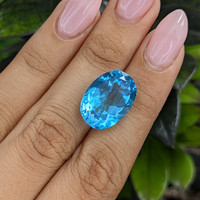 16.17 Ct. Topaz from Ceylon (Sri Lanka) Life Style