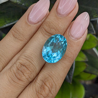 17.04 Ct. Topaz from Ceylon (Sri Lanka) Life Style