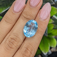 13.87 Ct. Topaz from Ceylon (Sri Lanka) Life Style