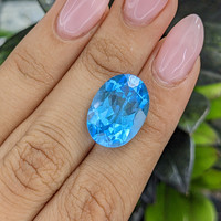 14.65 Ct. Topaz from Ceylon (Sri Lanka) Life Style