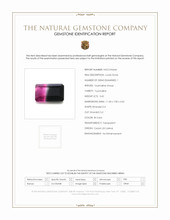 3.42 Ct. Tourmaline from Ceylon (Sri Lanka) Scan Report