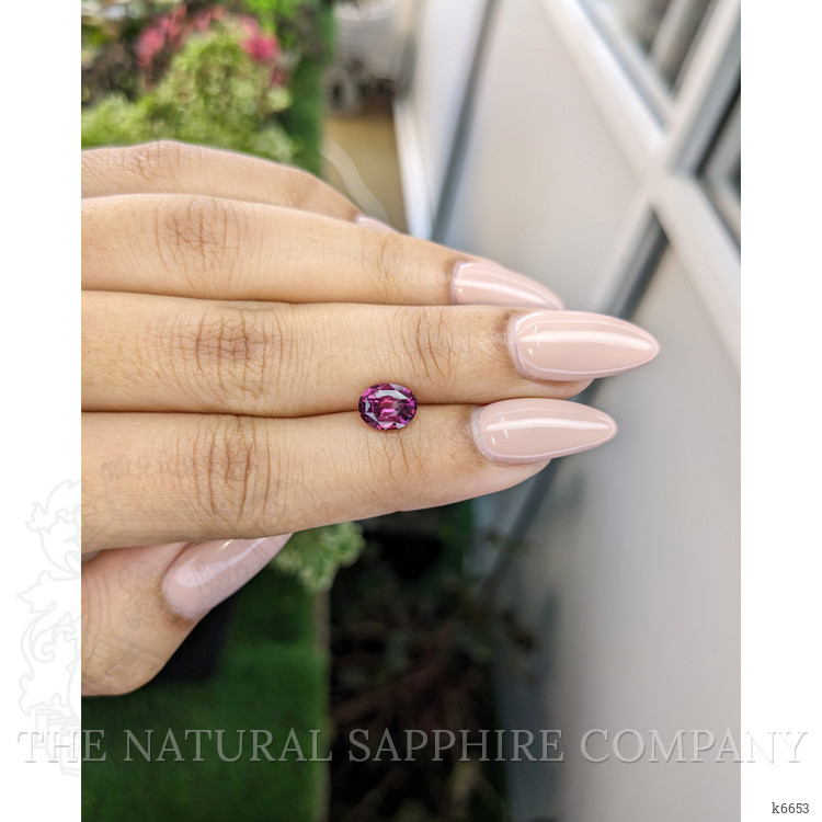 1.67 Ct. Rhodolite Garnet from Ceylon (Sri Lanka)