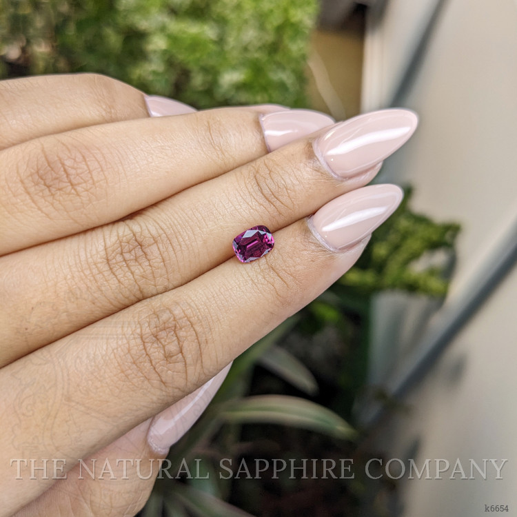 1.22 Ct. Rhodolite Garnet from Ceylon (Sri Lanka)