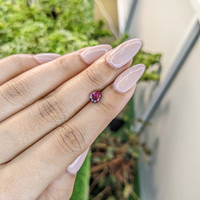 0.91 Ct. Garnet from Ceylon (Sri Lanka) Life Style