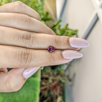 0.91 Ct. Garnet from Ceylon (Sri Lanka) Life Style