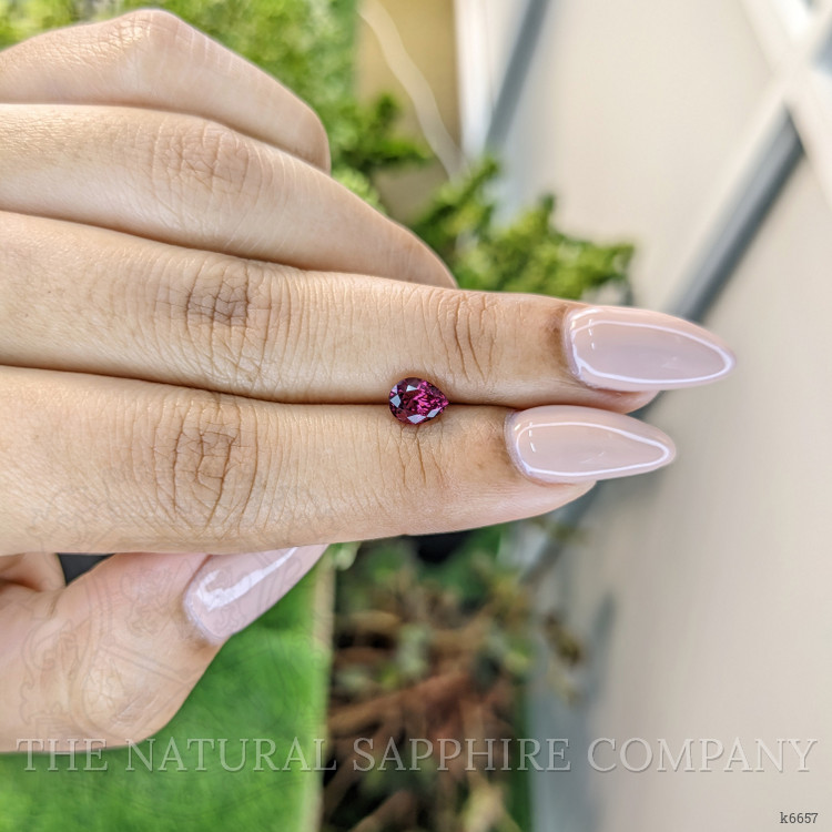 0.91 Ct. Garnet from Ceylon (Sri Lanka)