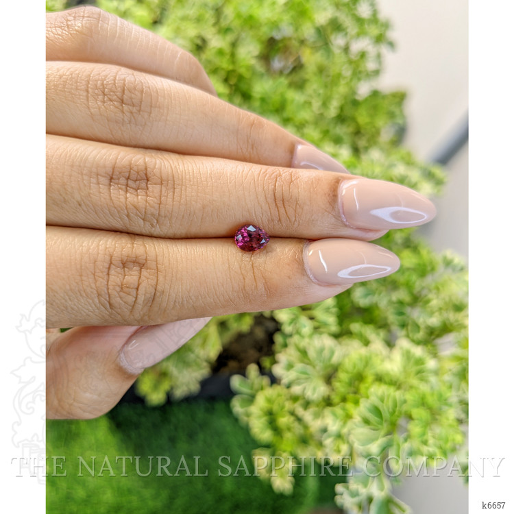 0.91 Ct. Garnet from Ceylon (Sri Lanka)