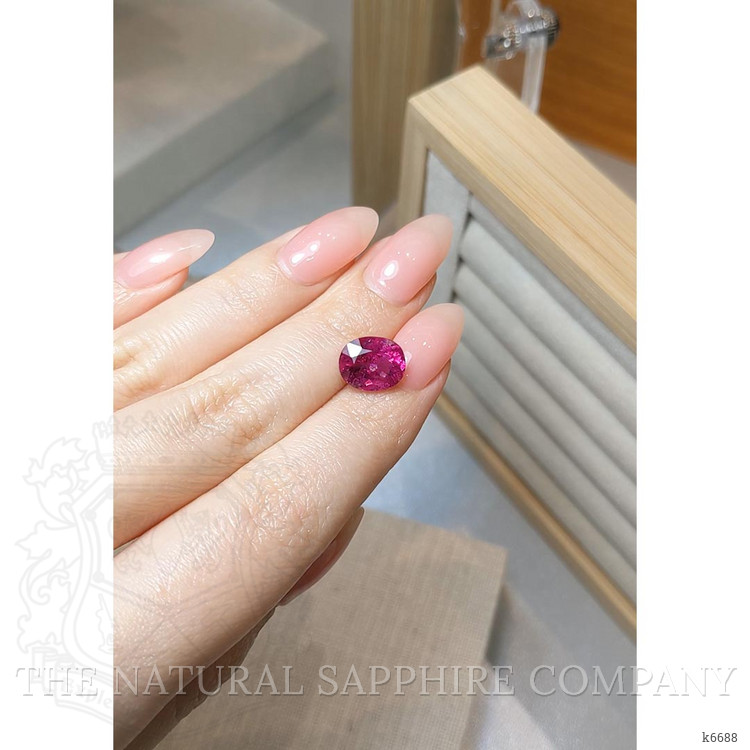 3.32 Ct. Rubellite Tourmaline from Brazil