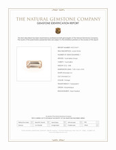 0.88 Ct. Tourmaline from Mozambique Scan Report