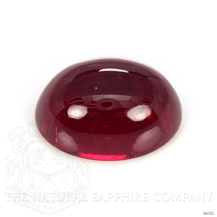 14.67 Ct. Cabochon Rubellite Tourmaline from Brazil