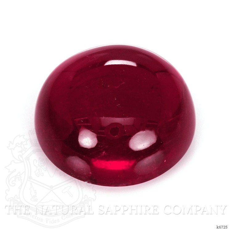 17.70 Ct. Cabochon Rubellite Tourmaline from Brazil