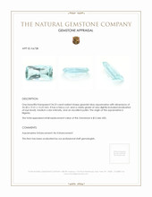 54.23 Ct. Aquamarine from Nigeria Appraisal