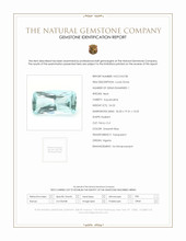 54.23 Ct. Aquamarine from Nigeria Scan Report