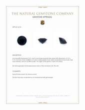 3.07 Ct. Greenish Blue Spinel from Ceylon (Sri Lanka) Appraisal
