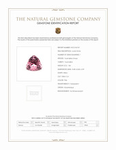 1.86 Ct. Tourmaline from Mozambique Scan Report