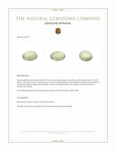 22.96 Ct. Cabochon Moonstone from Ceylon (Sri Lanka) Appraisal