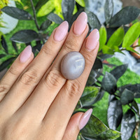 29.75 Ct. Cabochon Moonstone from Ceylon (Sri Lanka) Life Style