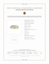13.21 Ct. Cabochon Moonstone from Ceylon (Sri Lanka) Scan Report