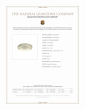 13.21 Ct. Cabochon Moonstone from Ceylon (Sri Lanka) Scan Report