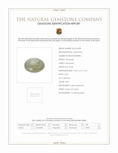 20.38 Ct. Grey Cabochon Moonstone from Ceylon (Sri Lanka) Scan Report