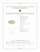 17.91 Ct. Grey Cabochon Moonstone from Ceylon (Sri Lanka) Scan Report