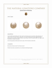 16.85 Ct. Cabochon Moonstone from Ceylon (Sri Lanka) Appraisal