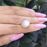 16.85 Ct. Cabochon Moonstone from Ceylon (Sri Lanka) Life Style