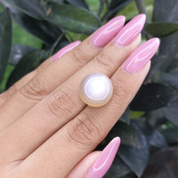 16.85 Ct. Cabochon Moonstone from Ceylon (Sri Lanka) Life Style