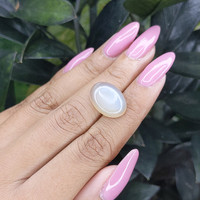 9.20 Ct. Cabochon Moonstone from Ceylon (Sri Lanka) Life Style