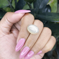 9.20 Ct. Cabochon Moonstone from Ceylon (Sri Lanka) Life Style