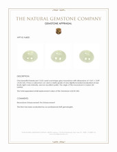 12.02 Ct. Grey Cabochon Moonstone from Ceylon (Sri Lanka) Appraisal