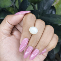 6.49 Ct. Cabochon Moonstone from Ceylon (Sri Lanka) Life Style