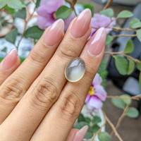 13.29 Ct. Cabochon Moonstone from Ceylon (Sri Lanka) Life Style