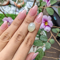 10.07 Ct. Cabochon Moonstone from Ceylon (Sri Lanka) Life Style