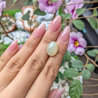 8.53 Ct. Cabochon Moonstone from Ceylon (Sri Lanka) Life Style